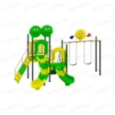 All Weather Proof Roto Plastic Outdoor Theme Multi Activity Play Station for Society Garden Manufacturers in Mumbai