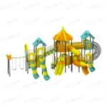 MultiPlay Station For School , FRP Outdoor Playground Equipment, Playground Slide Manufacturers in Mumbai
