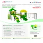 MultiPlay Station For School , FRP Outdoor Playground Equipment, Playground Slide Manufacturers in Mumbai