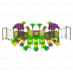 Outdoor Play Station For Kids , Playground Set , Plastic Playground Equipment , Children Slides  Manufacturers in Mumbai