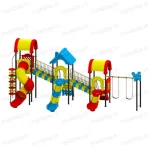 Outdoor Play Station For Kids , Playground Set , Plastic Playground Equipment , Children Slides  Manufacturers in Mumbai