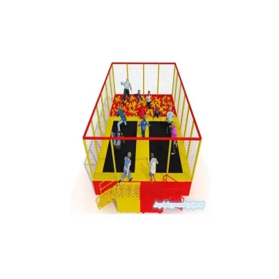 REAL PLAY Mild Steel Indoor Trampoline Park Manufacturers in Mumbai