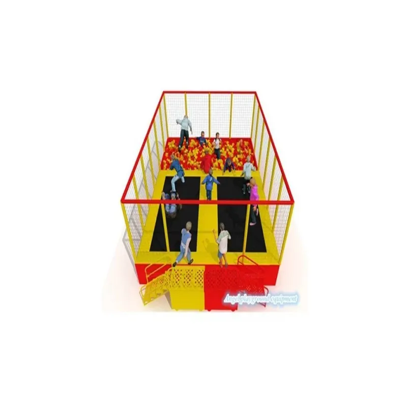 REAL PLAY Mild Steel Indoor Trampoline Park Manufacturers in Kalyan