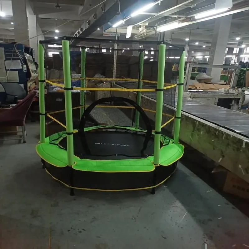 Steel LETS PLAY 55 INCH TRAMPOLINE, For Household Manufacturers in Kalyan