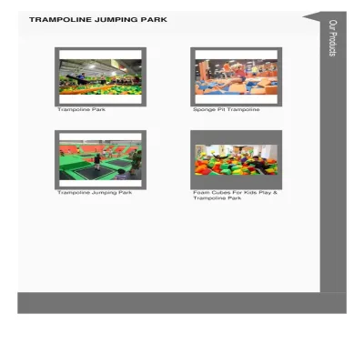 Trampoline Jumping Park, For Gaming Sections Manufacturers in Mumbai