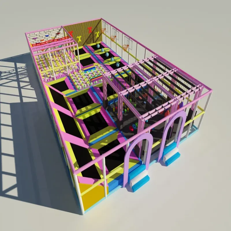Yellow Trampoline Park Installation Manufacturers in Kalyan
