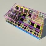 Yellow Trampoline Park Installation Manufacturers in Mumbai
